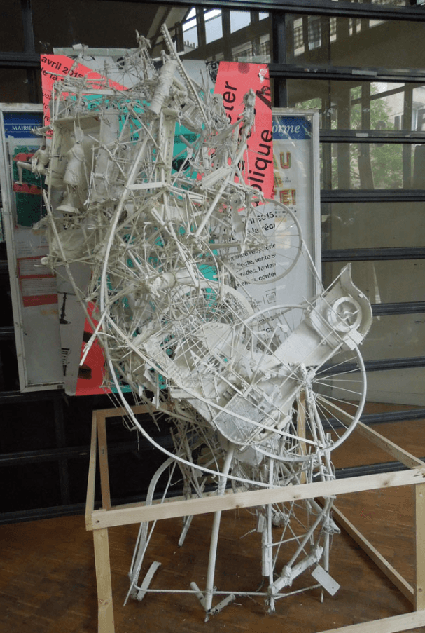 Œuvre exposée sur le site « la petite rockette » qui a touché plus de 500 000 euros de subvention municipale en 2024